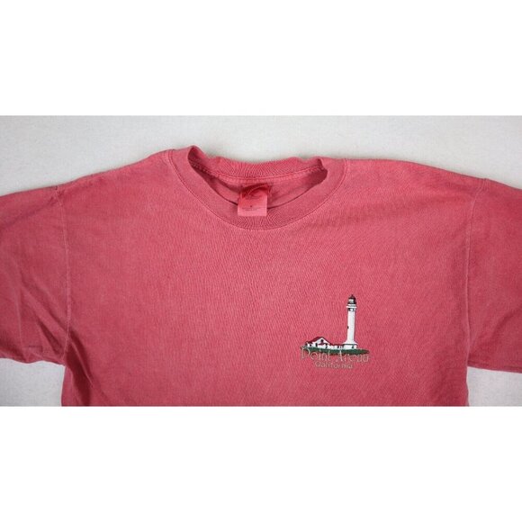 POINT ARENA CALIFORNIA - MEN'S RED SHORT SLEEVE T-SHIRT - SIZE M - Picture 3 of 9